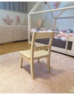 Chaise pour enfant personnalisable