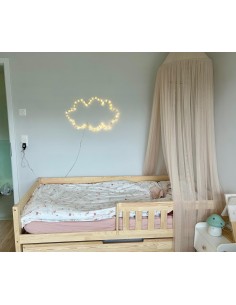 Lit gigogne avec barreaux non-amovibles SANS CABANE 2