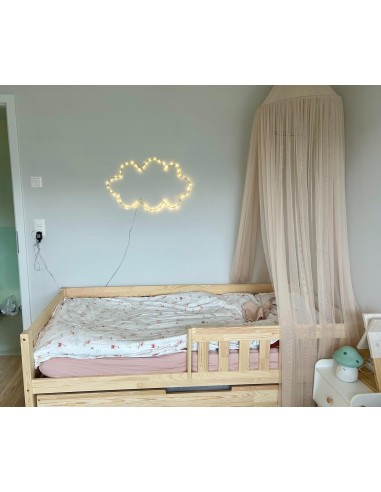 Lit gigogne avec barreaux non-amovibles SANS CABANE