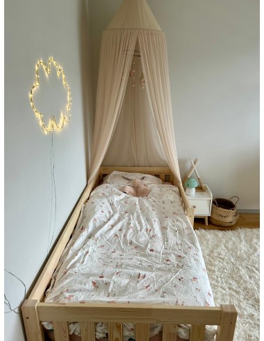 Lit gigogne avec barreaux non-amovibles SANS CABANE