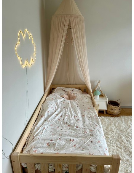 Lit gigogne avec barreaux non-amovibles SANS CABANE